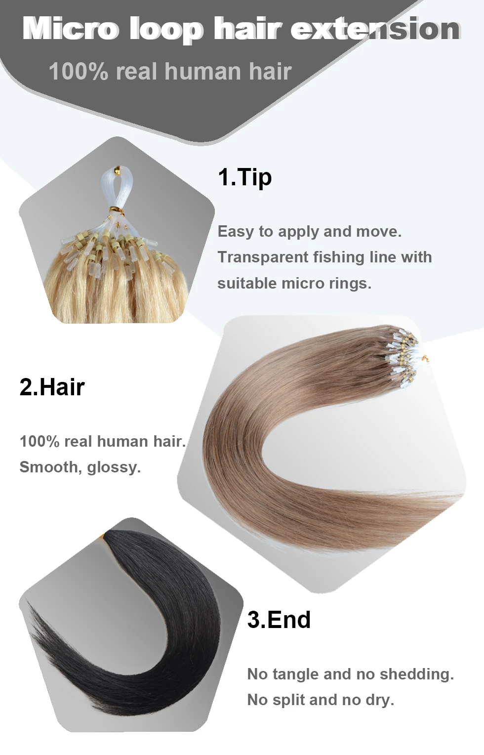 micro Loop hair extension