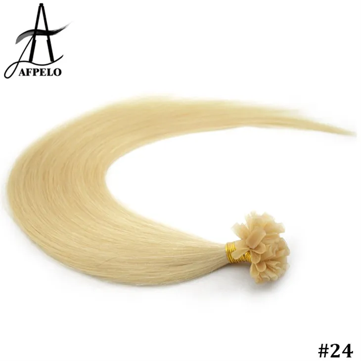 Poceni lasni podaljški z U konico